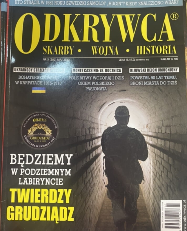 5/2022 ODKRYWCA SKARBY WOJNA HISTORIA