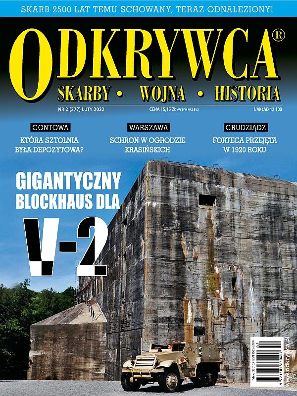 2/2022 ODKRYWCA SKARBY WOJNA HISTORIA GONTOWA
