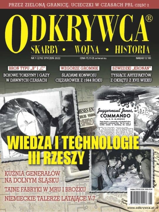 1/2022 ODKRYWCA TECHNOLOGIA III RZESZY SZWEDZKI KRONAN