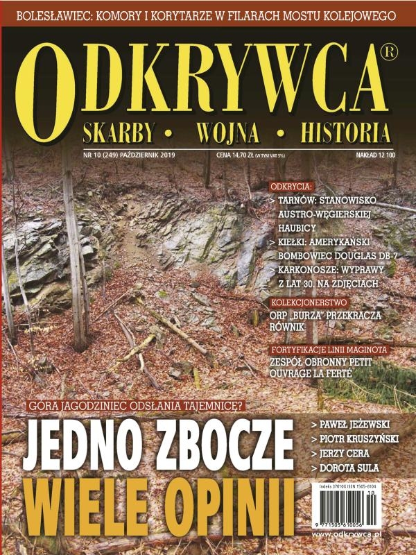 10/2019 ODKRYWCA SKARBY WOJNA TARNÓW KARKONOSZE