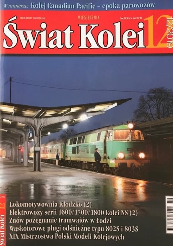 12/2019 ŚWIAT KOLEI LOKOMOTYWOWNIA KŁODZKO