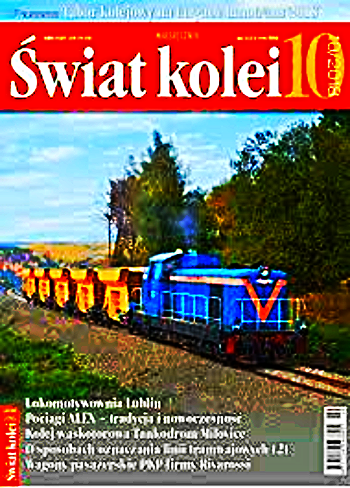 10/2018 ŚWIAT KOLEI LOKOMOTYWY PAROWOZY