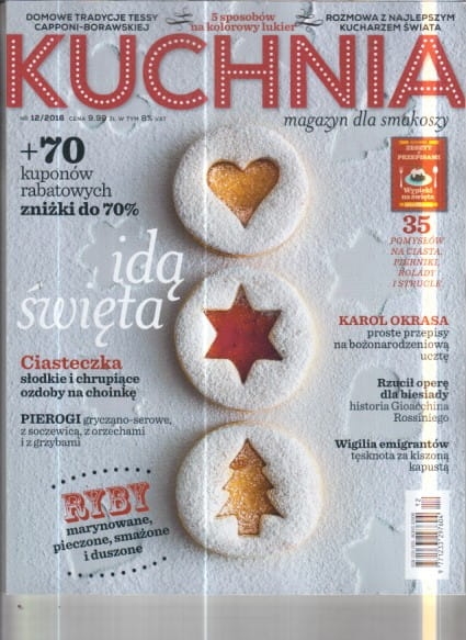 12/2016 KUCHNIA.WYPIEKI NA ŚWIĘTA.RYBY
