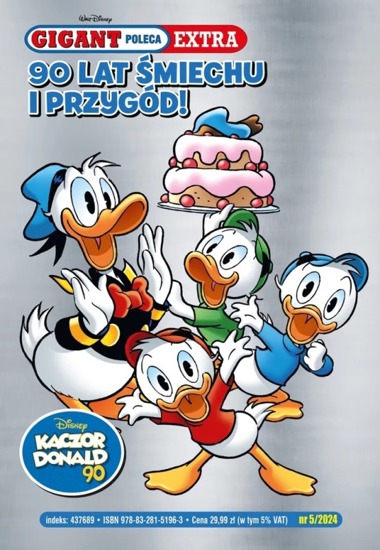 5/2024 GIGANT POLECA EKSTRA 90 LAT ŚMIECHU I PRZYGÓD