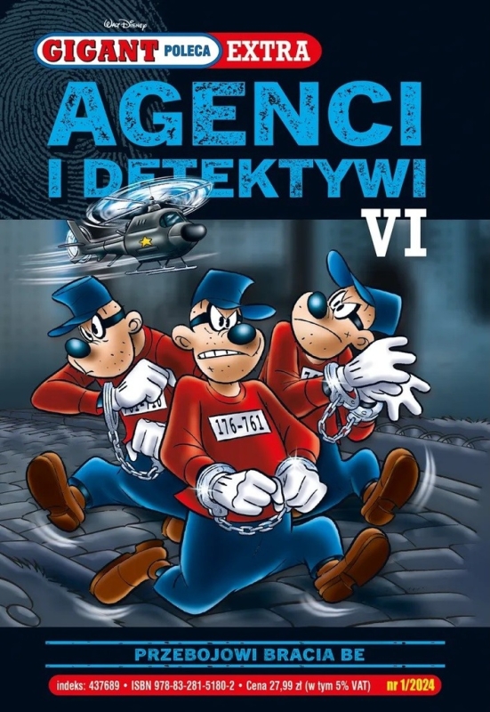 1/2024 GIGANT POLECA EKSTRA AGENCI I DETEKTYWI VI PRZEBOJOWI BRACIA BE