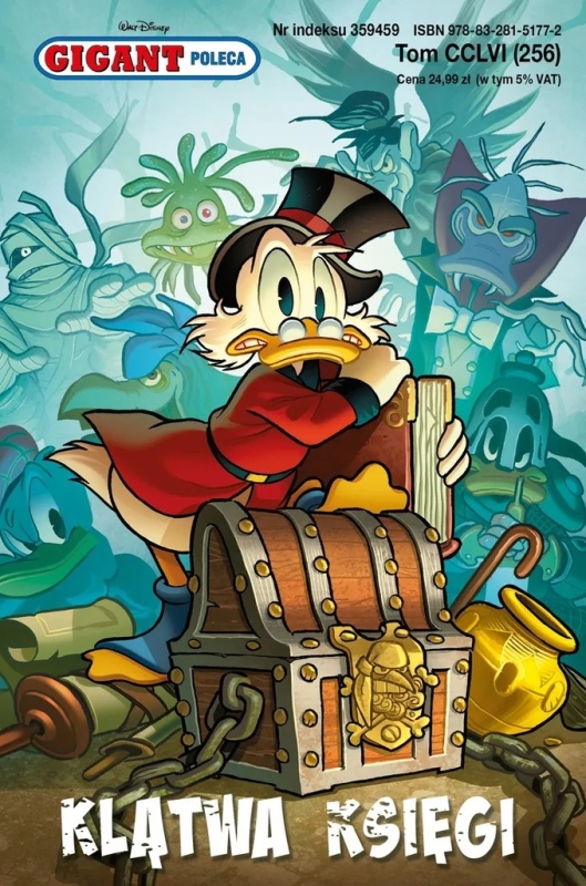 7/2024 GIGANT POLECA KLĄTWA KSIĘGI KACZOR DONALD