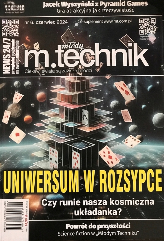 6/2024 MŁODY TECHNIK TECHNIKA SCIENCE FICTION