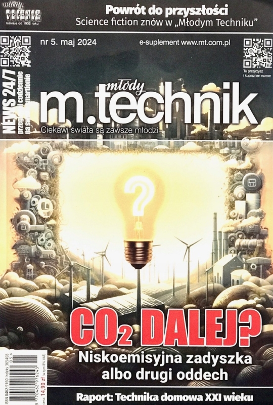 5/2024 MŁODY TECHNIK CO2 DALEJ TECHNIKA DOMOWA XXI WIEKU