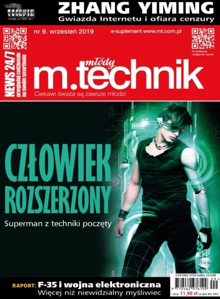 9/2019 MŁODY TECHNIK ZHANG YIMING SUPERMAN