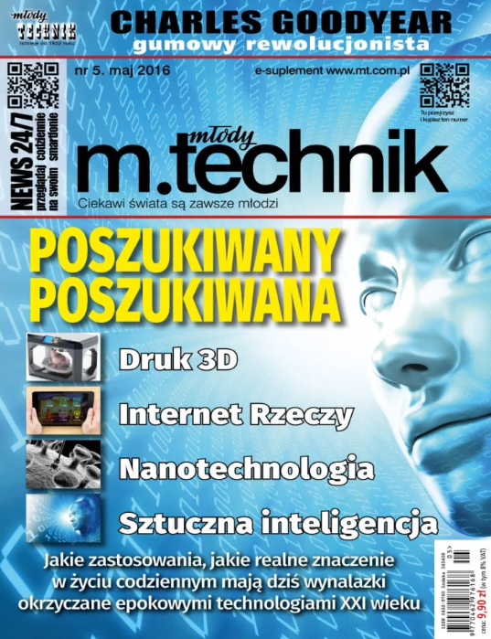 5/2016 MŁODY TECHNIK DRUK 3D NANOTECHNOLOGIA