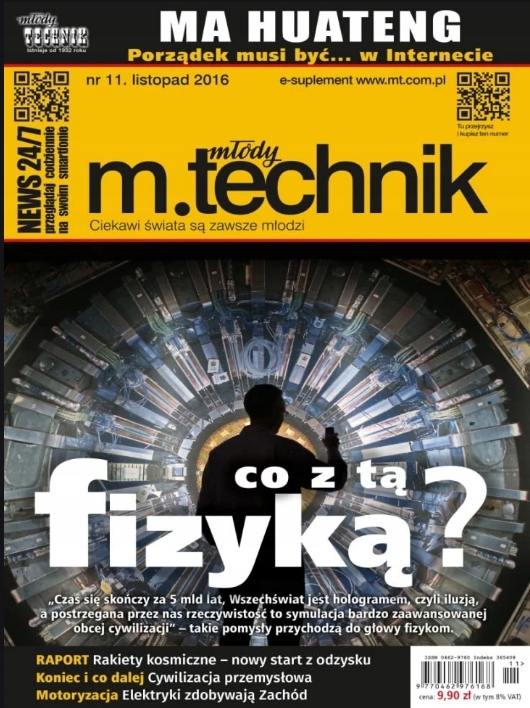 11/2016 MŁODY TECHNIK FIZYKA MOTORYZACJA