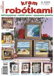 4/2024 KRAM Z ROBÓTKAMI HAFT KRZYŻYKOWY ROBÓTKI RĘCZNE GOBELINY