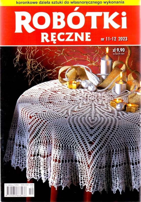 11-12/2023 ROBÓTKI RĘCZNE KORONKOWE DZIEŁA SZTUKI