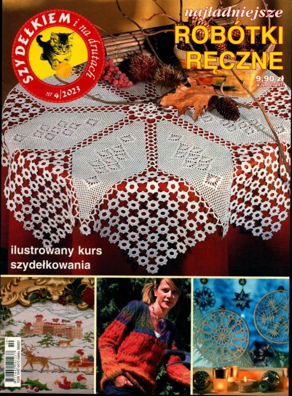 4/2023 SZYDEŁKIEM I NA DRUTACH ROBÓTKI RĘCZNE KURS SZYDEŁKOWANIA
