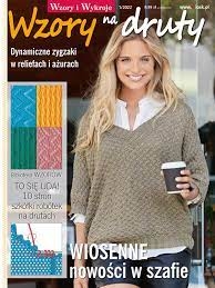 1/2022 WZORY NA DRUTY WIOSENNE NOWOŚCI ROBÓTKI