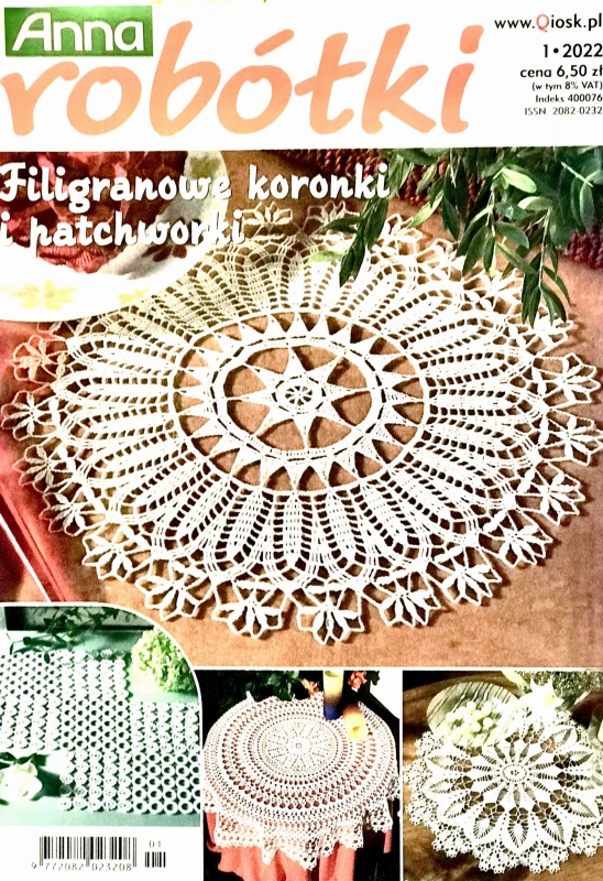 1/2022 ANNA ROBÓTKI KORONKI PATCHWORKI