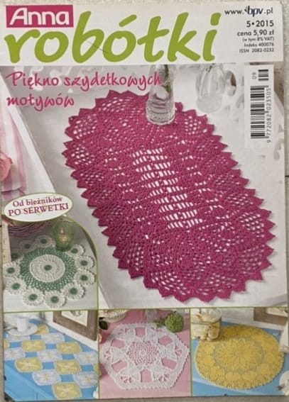 5/2015 ANNA ROBÓTKI SZYDEŁKOWE MOTYWY