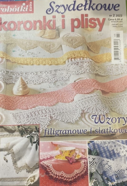 2/2022 DIANA ROBÓTKI EXTRA SZYDEŁKOWE KORONKI