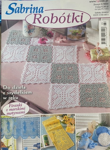 2/2022 SABRINA ROBÓTKI SZYDEŁKOWANIE FIRANKI