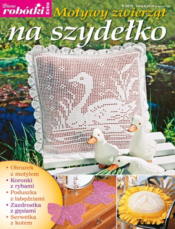 4/2019 DIANA ROBÓTKI EXTRA PODUSZKI SERWETKA
