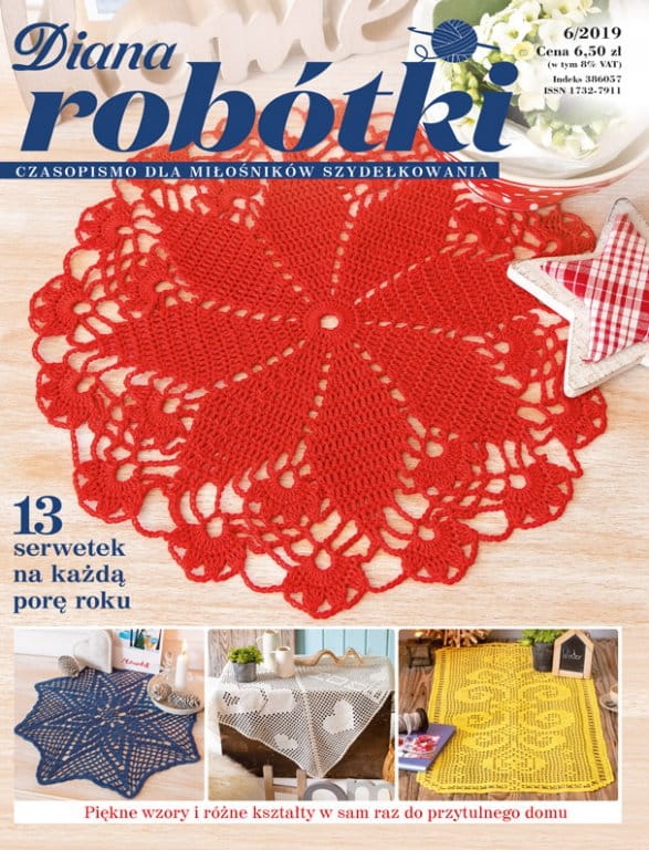 6/2019 DIANA ROBÓTKI 13 SERWETEK NA KAŻDĄ PORĘ ROKU