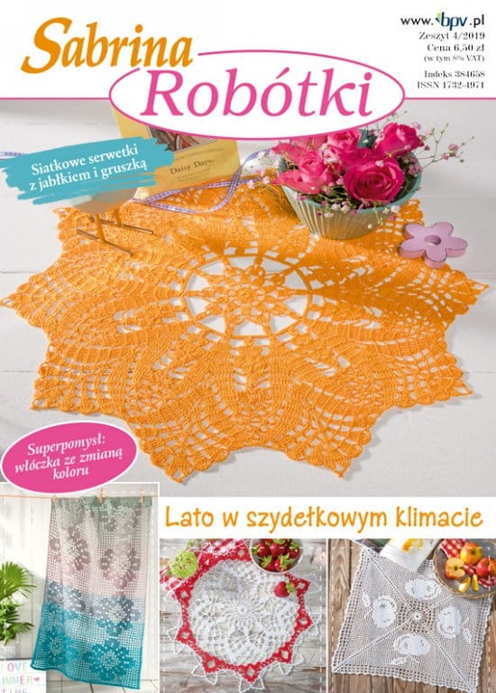 4/2019 SABRINA ROBÓTKI SERWETKI BIEŻNIK