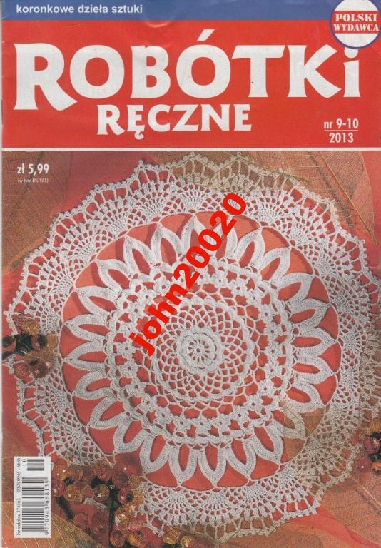 9-10/2013 ROBÓTKI RĘCZNE.KORONKOWE DZIEŁA SZTUKI