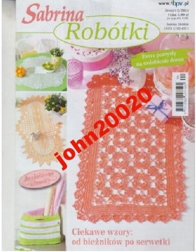 2/2015 SABRINA ROBÓTKI.POMYSŁY NA OZDOBIENIE DOMU