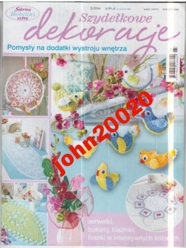 2/2016 SABRINA ROBÓTKI EXTRA.SZYDEŁKOWE DEKORACJE.