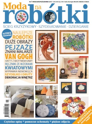 1/2017 MODA NA ROBÓTKI OPISY SCHEMATY ZDJECIA
