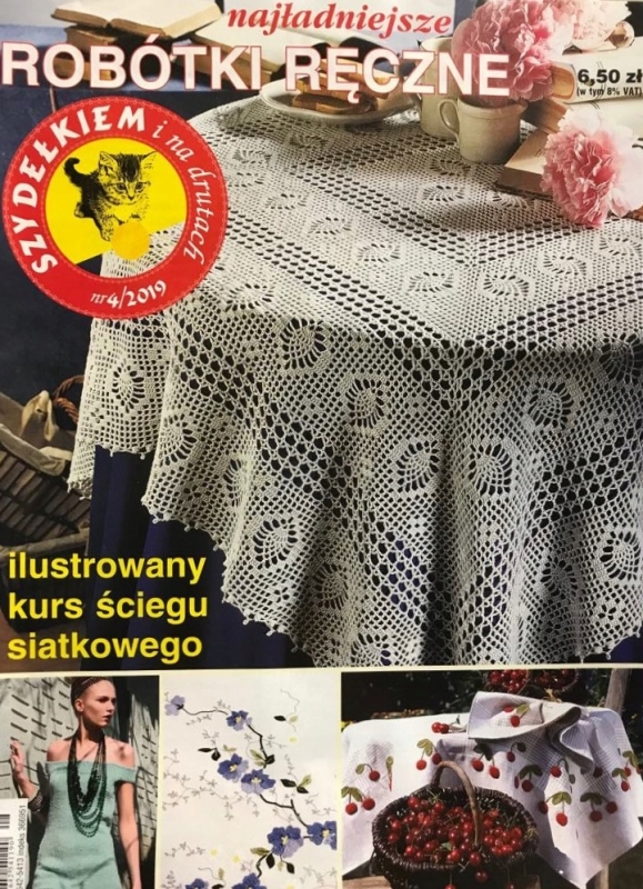4/2019 SZYDEŁKIEM I NA DRUTACH ROBÓTKI