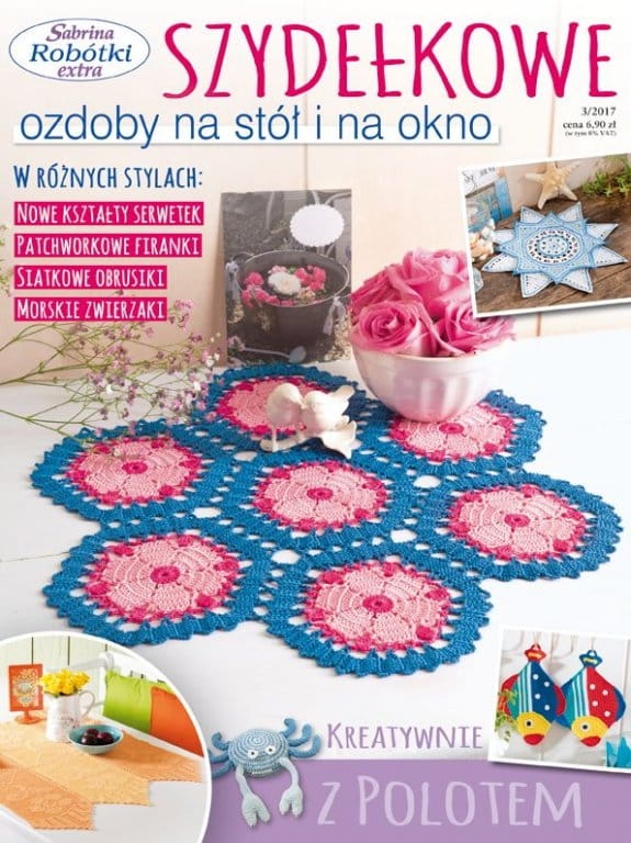 3/2017 SABRINA ROBÓTKI EXTRA SZYDEŁKOWE OZDOBY
