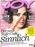 JOY 10/2012.KEIRA KNIGHTLEY INTERVIEW