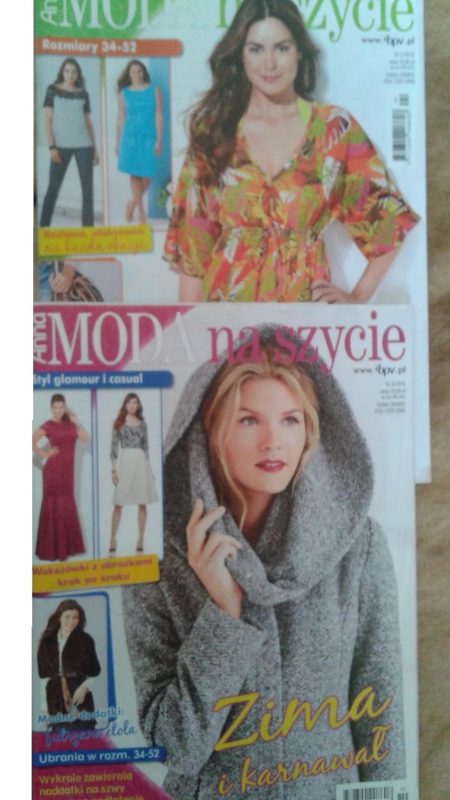 ANNA MODA NA SZYCIE NR 2/2016+NR 4/2016