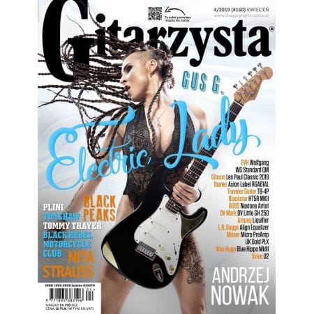 4/2019 GITARZYSTA GUS G. SHAW STRAUSS BLACK PEAKS PLINI