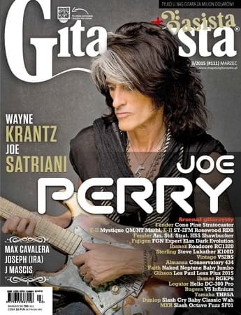 3/2015 GITARZYSTA JOE PERRY WAYNE KRANTZ JOE SATRIANI