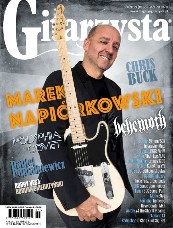 10/2019 GITARZYSTA NAPIÓRKOWSKI CHRIS BUCK