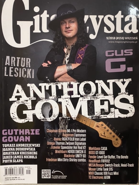 9/2018 GITARZYSTA ANTHONY GOMES