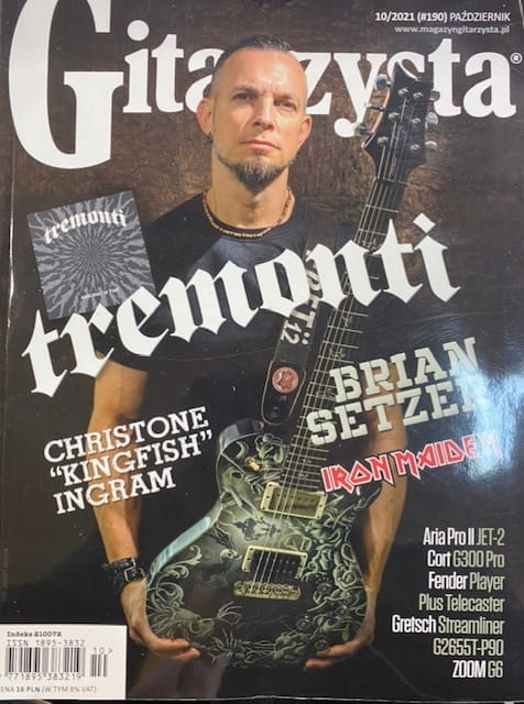 10/2021 GITARZYSTA IRON MAAIDEN BRIAN SETZER