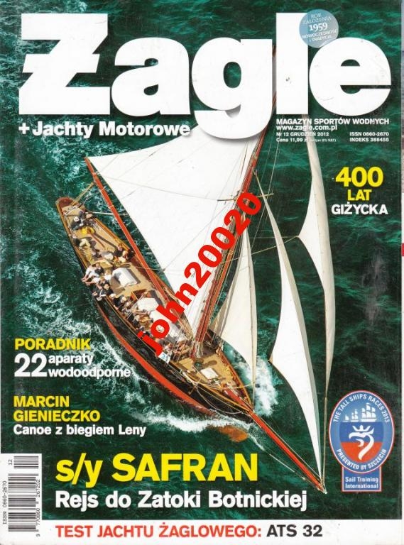 12/2012 ŻAGLE +JACHTY MOTOROWE,ATS 32 -TEST