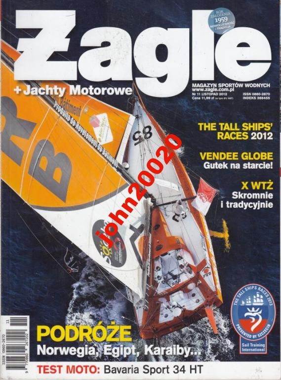 11/2012 ŻAGLE.TEST BAVARIA SPORT 34 HT