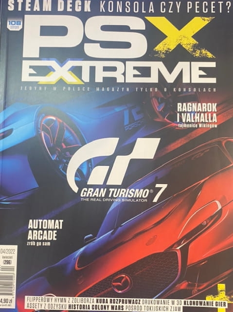 4/2022 PSX EXTREME GRAN TURISMO 7 GRY KONSOLA