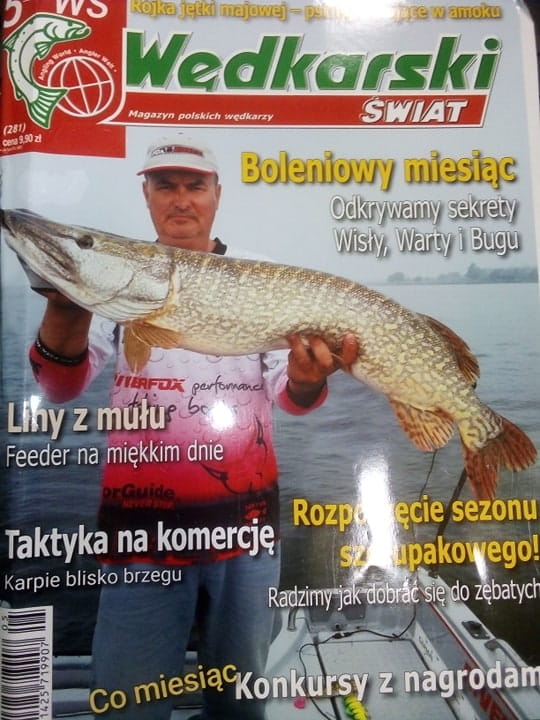 5/2019 WĘDKARSKI ŚWIAT BOLEŃ SZCZUPAKI WISŁA
