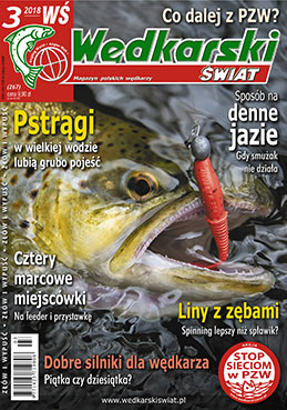 3/2018 WĘDKARSKI ŚWIAT ŁOWISKA PORADY SPRZET