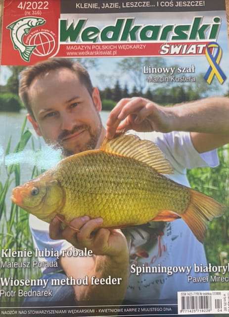 4/2022 WĘDKARSKI ŚWIAT LINOWY SZAŁ ROBALE LESZCZE