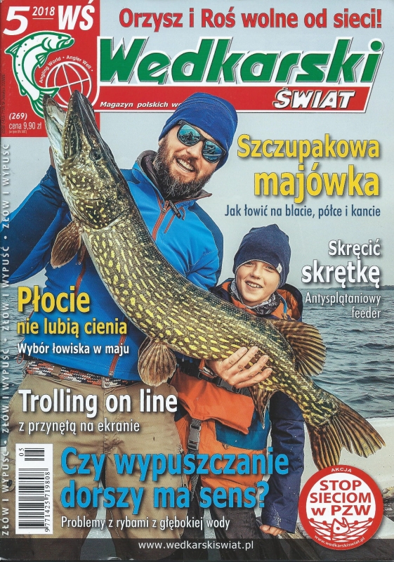 5/2018 WĘDKARSKI ŚWIAT BLACIE PÓŁCE KANCIE PŁOCIE