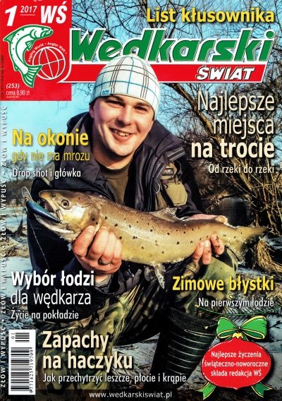 1/2017 WĘDKARSKI ŚWIAT OKOŃ LESZCZE PŁOCIE KRĄPIE