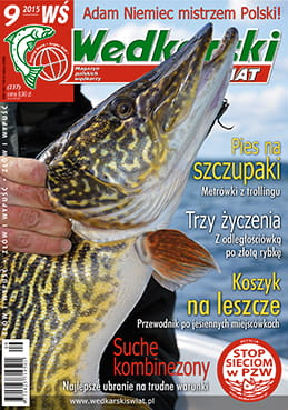 9/2015 WĘDKARSKI ŚWIAT SZCZUPAKI TROLLING LESZCZE