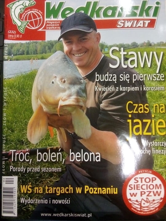 4/2015 WĘDKARSKI ŚWIAT JAZIE TROĆ BOLEŃ BELONA
