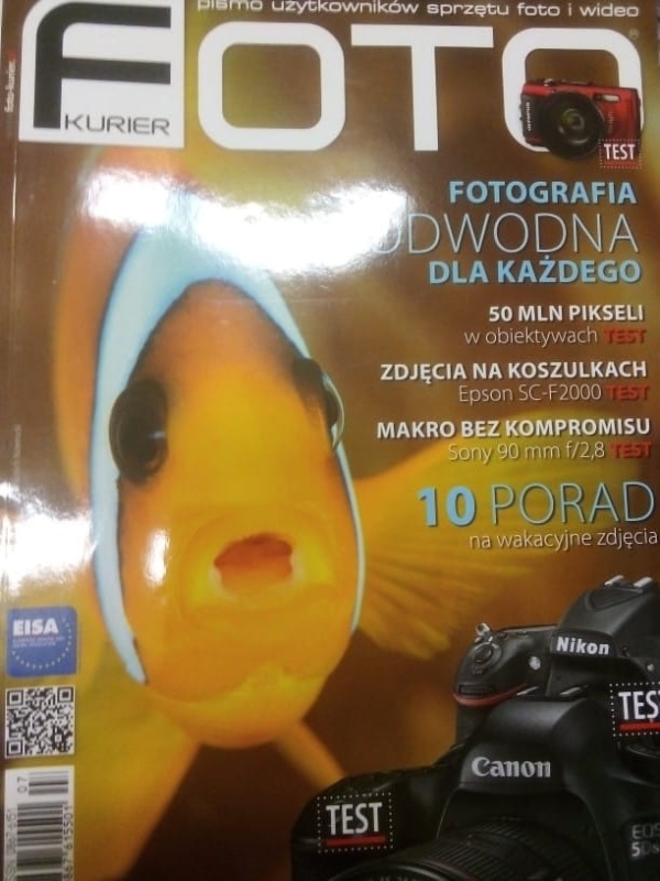 7/2015 FOTO KURIER FOTOGRAFIA PODWODNA DLA KAŻDEGO